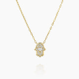 HAMSA Necklace Yellow Gold