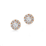Horizon Earrings- Rose Gold