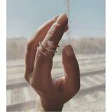 Spiral Gold & Diamond Stunning Ring by DANA ARISH, Heart shape Diamond, Ruby & clean lines blend, 14k Rose gold, round brilliant diamonds Heart shape Center Stone