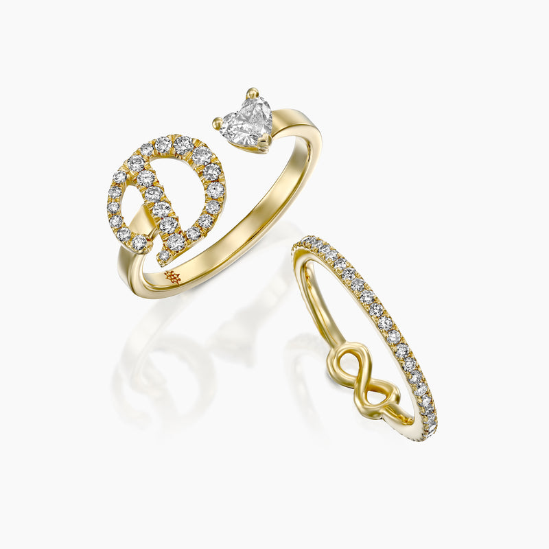 New Love Ring - Yellow Gold