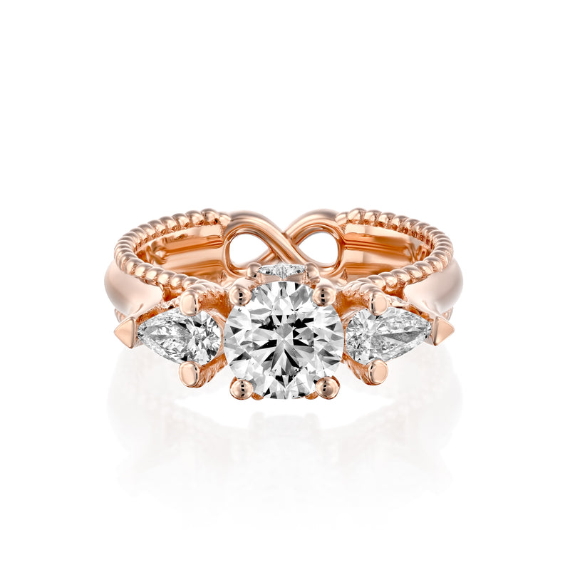 Jolics Handmade 4.0 CT Princess Cut Sterling Silver Engagement Ring – jolics