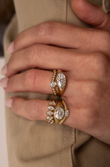 MATCH Round Ring - Yellow Gold
