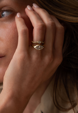 MATCH Round Ring - Rose Gold
