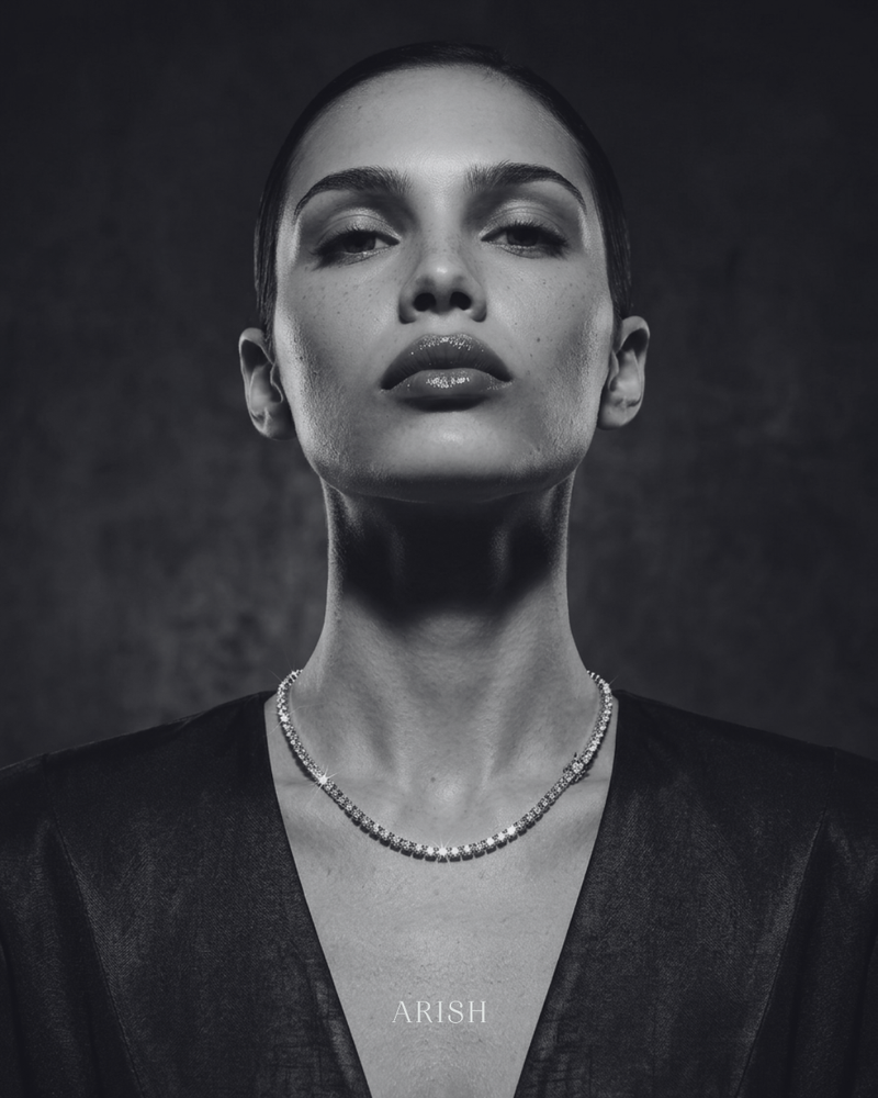 The Collier (Diamond Tennis Necklace) 4 Prong – DANA ARISH