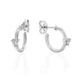 AURORA Hoop Earring & heart