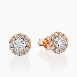 Horizon Earrings- Rose Gold