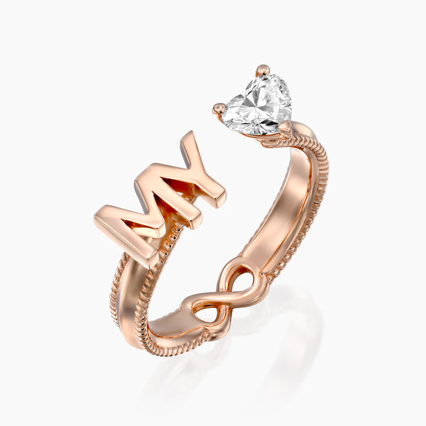 New Love Ring - Rose Gold