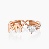 New Love Ring - Rose Gold