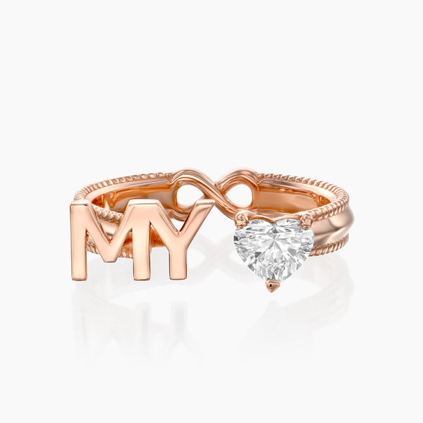 New Love Ring - Rose Gold