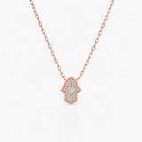 HAMSA Necklace Yellow Gold