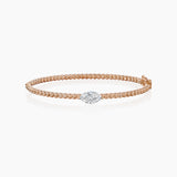 Bubbles Bangle Rose Gold