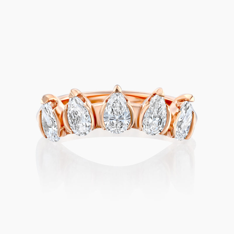 MATCH Drops Ring - Rose Gold