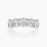 MATCH Drops Ring - White Gold