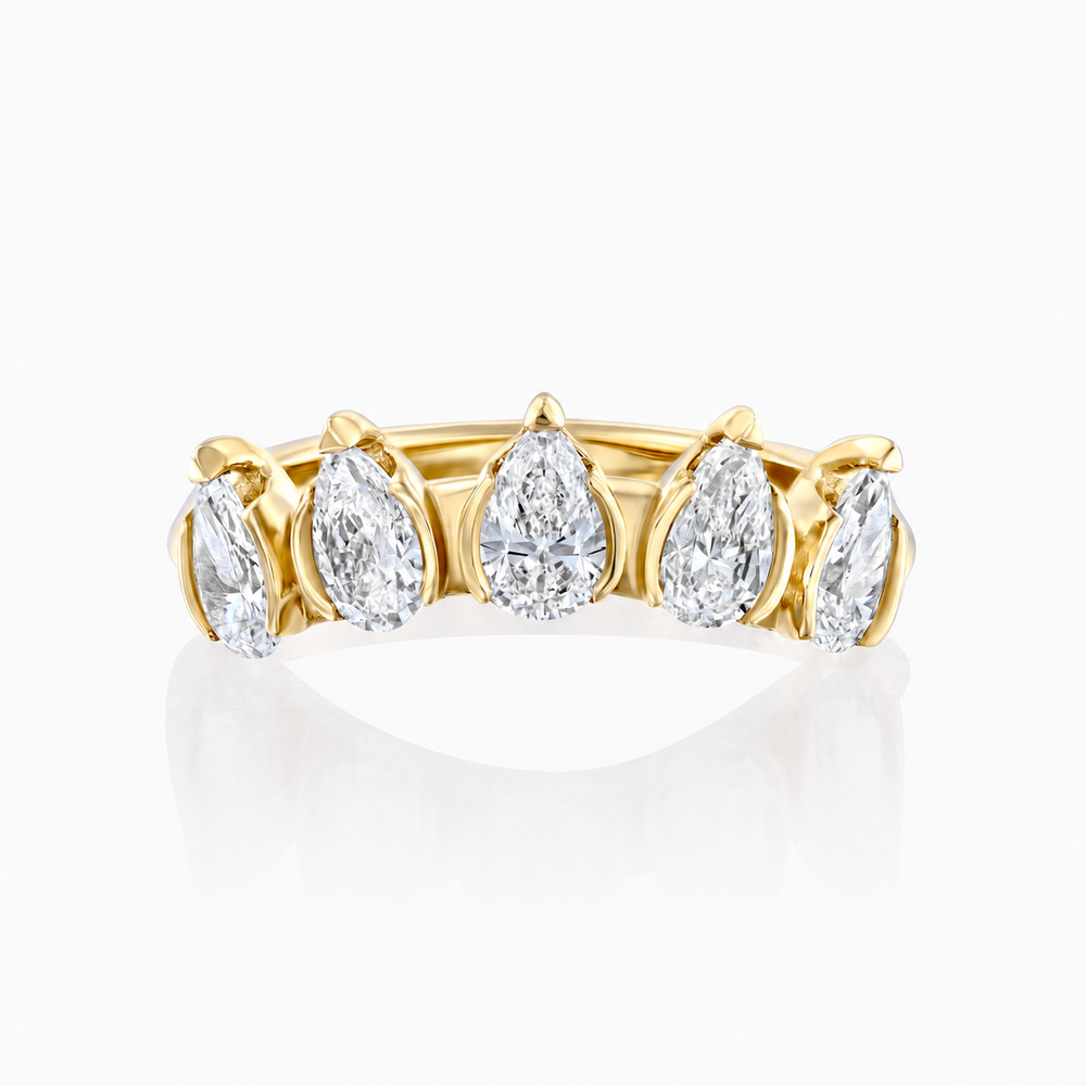MATCH Drops Ring - Yellow Gold
