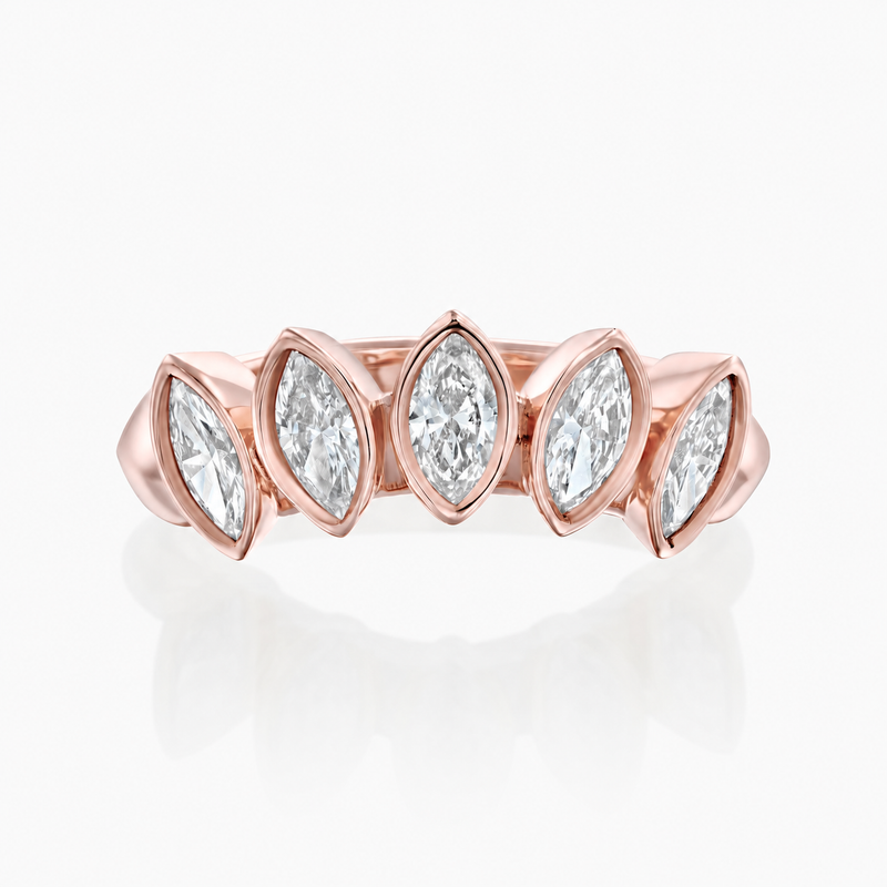 MATCH Marquise Ring - Rose Gold
