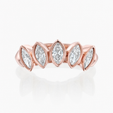 MATCH Marquise Ring - Rose Gold