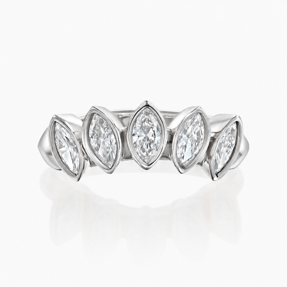 MATCH Marquise Ring - White Gold