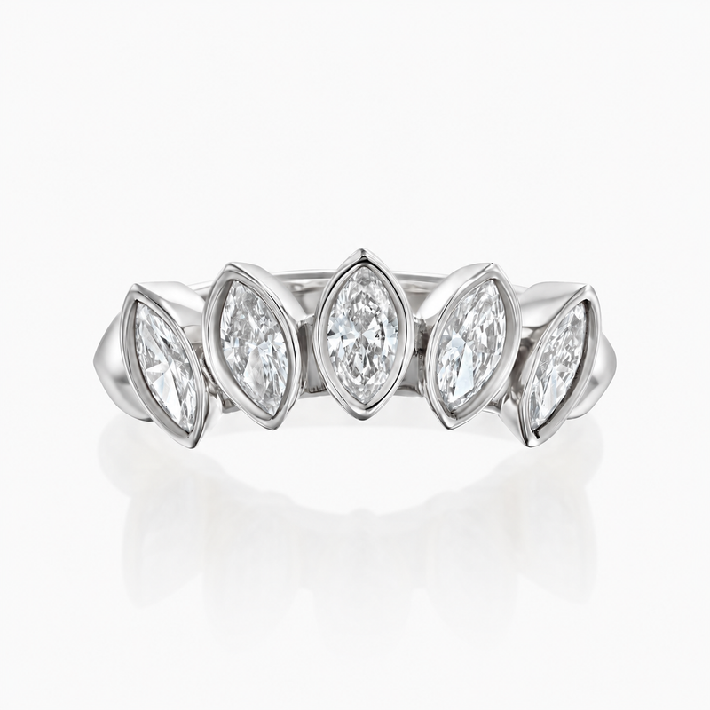 MATCH Marquise Ring - White Gold