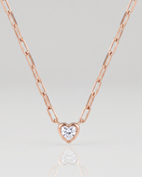 The Chain with mini heart side loops
