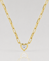 The Chain with mini heart side loops