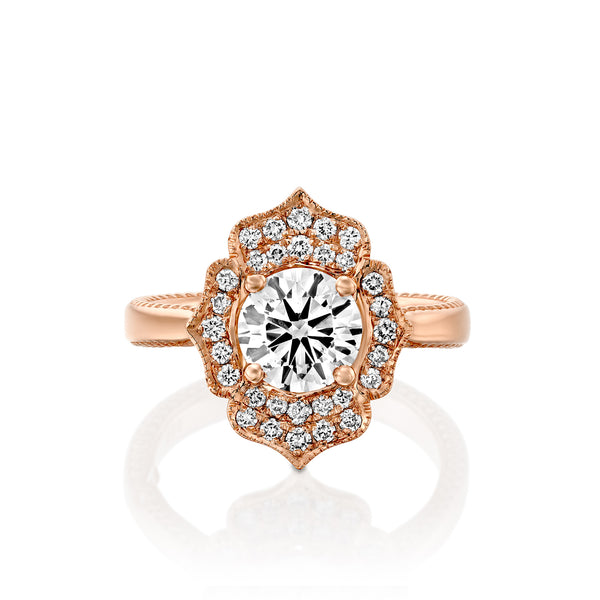Charlotte Ring - Oval Diamond & Gold Engagement Ring by DANA ARISH