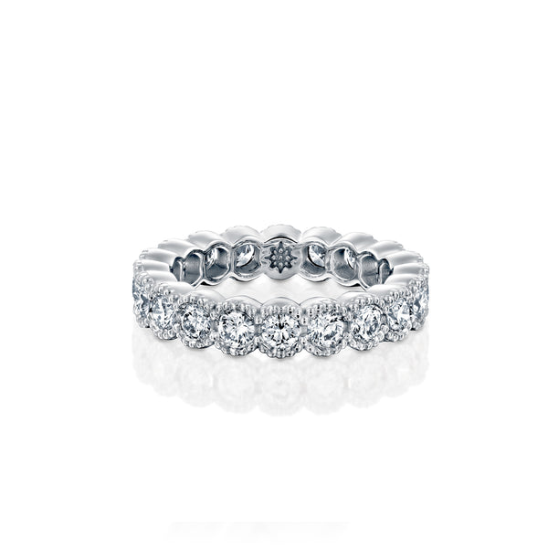 Bubbles  Ring - White Gold & Diamond Ring by DANA ARISH