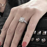 Drama Ring - Diamond & Gold Engagement Ring, Diamond Stone starting at 0.30 Carat, available in Rose & Yellow Gold - DANA ARISH